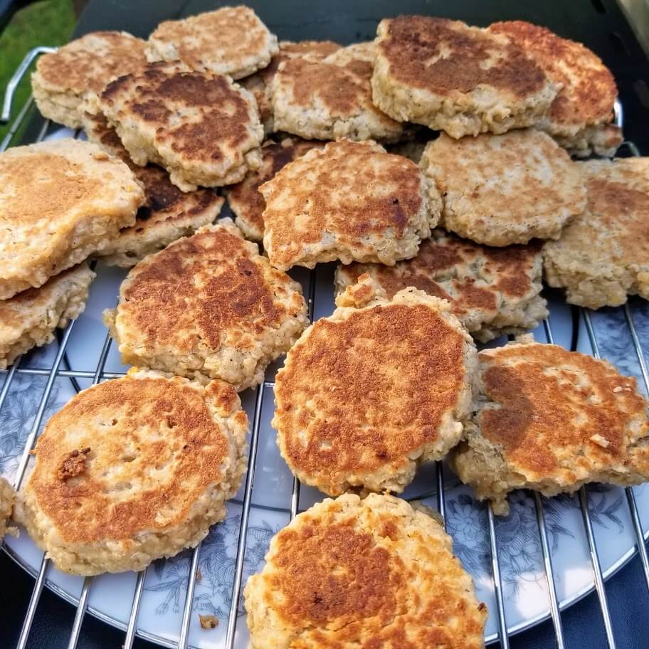 Oatmeal Cookies On The Griddle